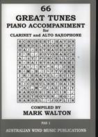 GREAT TUNES 66 PNO ACCOMP ALTO SAX/CLA