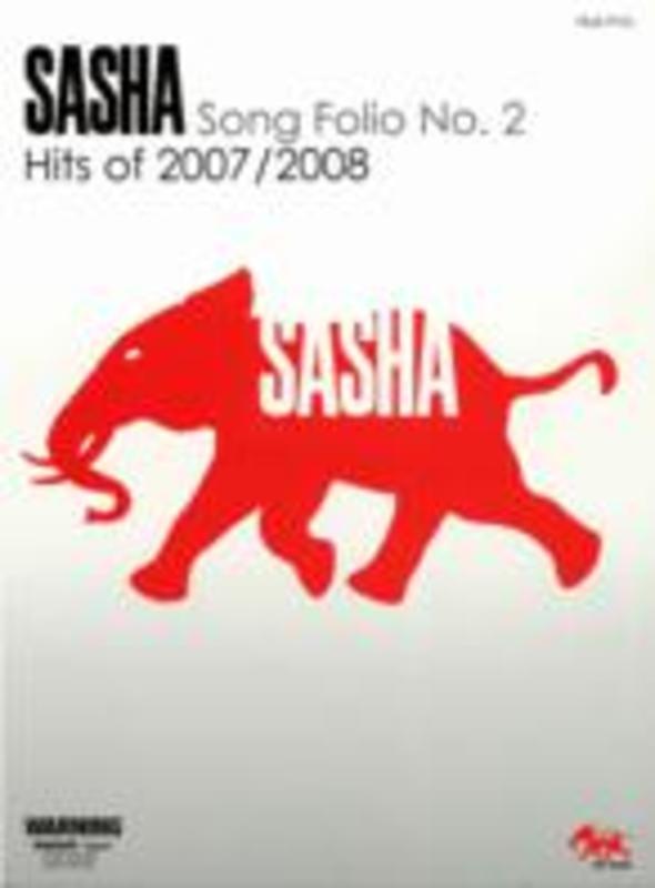 SASHA SONG FOLIO NO 2 HITS OF 07 08 TRUE PVG