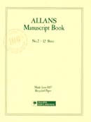 MANUSCRIPT BK 2 12ST (RECYCLED)