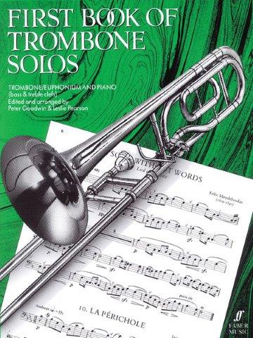 FIRST BOOK OF TROMBONE SOLOS TRB/EU/PNO