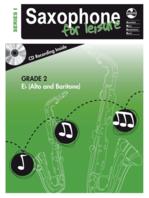 AMEB SAXOPHONE FOR LEISURE GR 2 SER 1 ALTO BK/CD