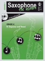 AMEB SAXOPHONE FOR LEISURE GR 4 SER 1 TENOR BK/C