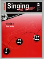 AMEB SINGING FOR LEISURE GR 3 SER 1 LOW BK/CD