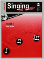 AMEB SINGING FOR LEISURE GR 4 SER 1 LOW BK/CD