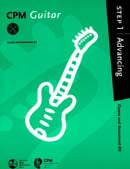CPM GUITAR ADVANCING STEP 1 BK/CD