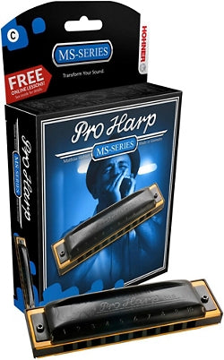 HOHNER PRO HARP HARMONICA LARGE PACK G