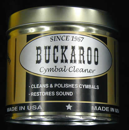 Buckaroo B200 Cymbal Cleaner & Polish in a Tin