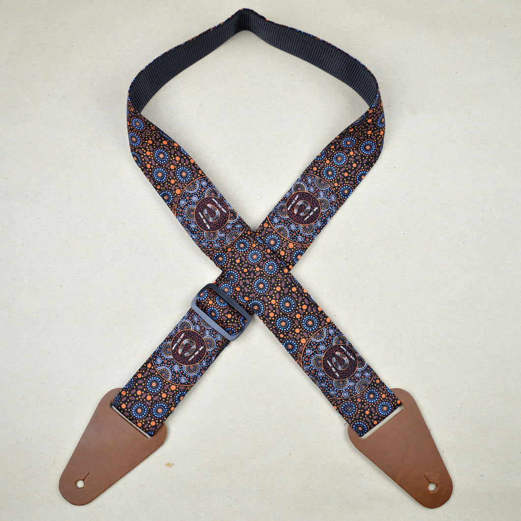 RAG STRAP ABORIGINAL ART - WATER COLLECTING