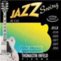 THOMASTIK SET JAZZ SWING MED LIGHT .012 - .050