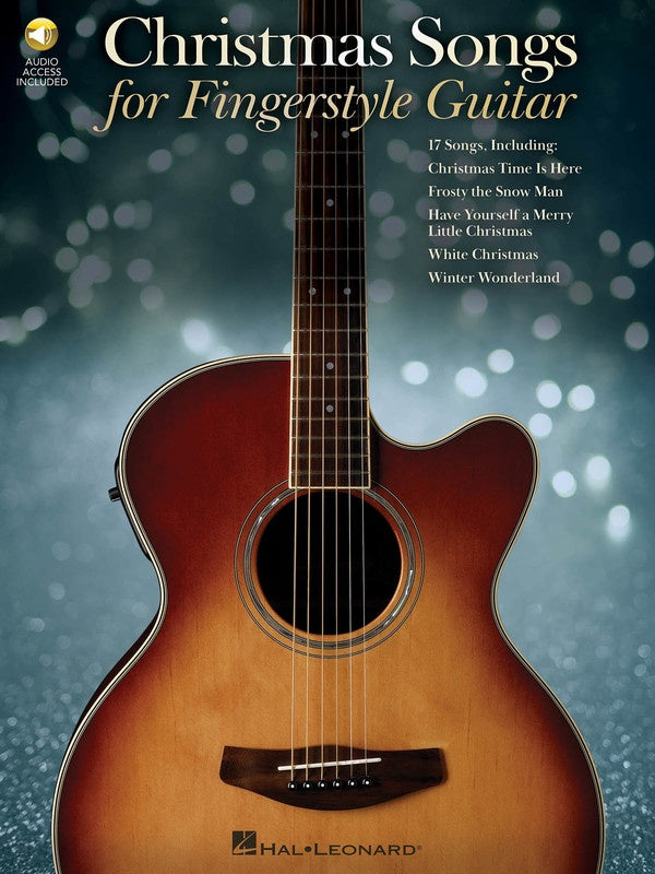 CHRISTMAS SONGS FOR FINGERSTYLE GUITAR TAB BK/OLA