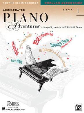 ACCELERATED PIANO ADVENTURES BK 1 POP REPERTOIRE