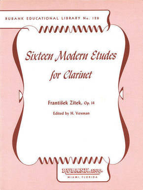 MODERN ETUDES 16 FOR CLARINET