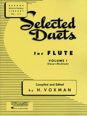 SELECTED DUETS BK 1 FOR 2 FL - Upwey Music