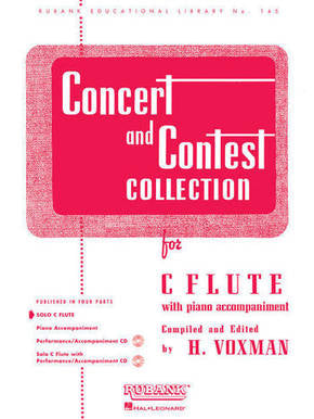 CONCERT AND CONTEST COLLECTION FL PART - Upwey Music