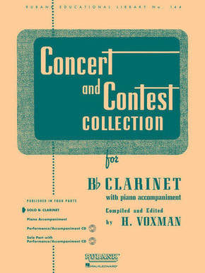 CONCERT AND CONTEST COLLECTION B FLAT CLAR
