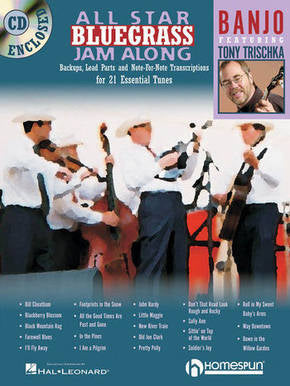 ALL STAR BLUEGRASS JAM ALONG FOR BANJO BK/CD