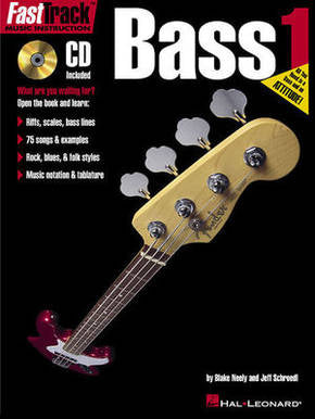 FAST TRACK BASS BK 1 BK/CD