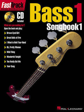 FASTTRACK BASS SONGBK 1 BK/CD