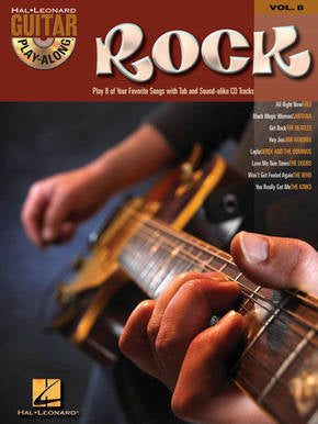 ROCK GUITAR PLAY ALONG BK 8 BK/CD