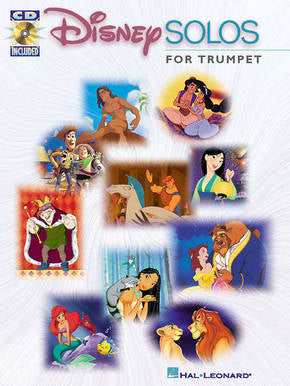 DISNEY SOLOS TPT BK/CD