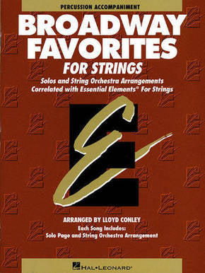 BROADWAY FAVORITES FOR STRINGS PERC