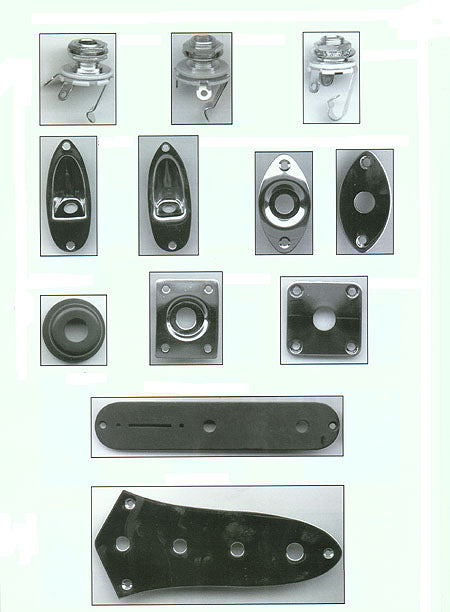 JACK PLATE OVAL STYLE W/RECESSED FLANGE CHROME