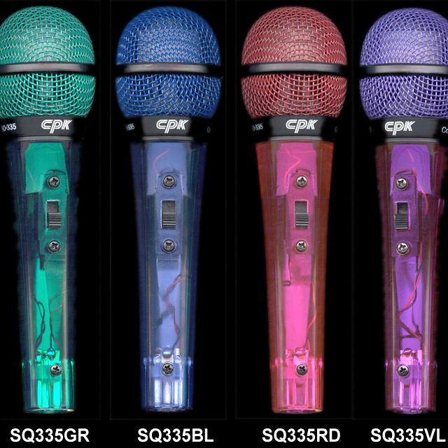 MIC UNIDIRECTIONAL BLUE
