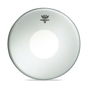 12 INCH DRUM HEAD COATED BATTER BLACK DOT BOTTOM
