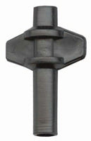 CYMBAL STAND WING NUT AND SLEEVE ABS 6MM THREAD