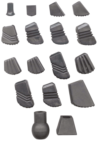 RUBBER FOOT FOR L/WEIGHT STAND 32 X 32 X 7MM