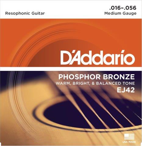 ACOUSTIC GTR STR SET 16/56 PH/BR DOBRO