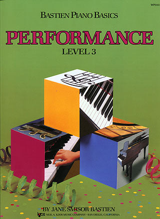 PIANO BASICS PERFORMANCE LVL 3 - Upwey Music