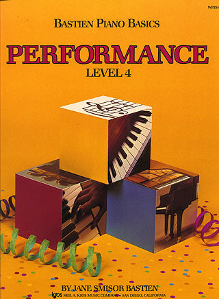 PIANO BASICS PERFORMANCE LVL 4 - Upwey Music