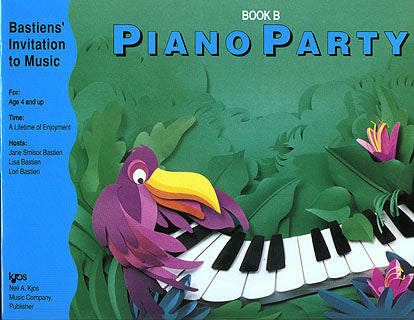 INVITATION TO MUSIC PIANO PARTY BK B - Upwey Music