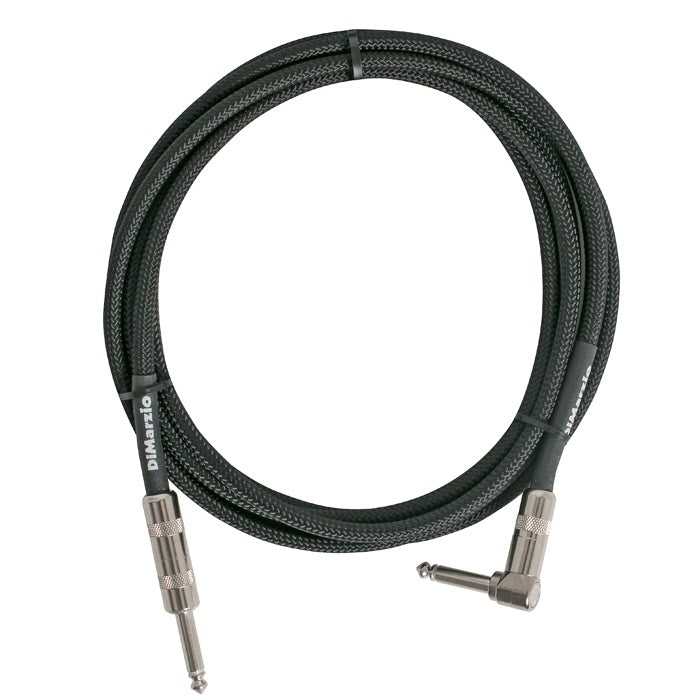 DIMARZIO 10 FOOT STRAIGHT TO RIGHT GUITAR CABLE