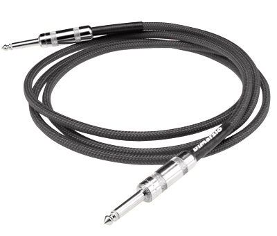 010 FT GTR CABLE BLACK STRAIGHT - STRAIGHT JACKS