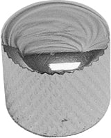 CONTROL KNOB DOME TOP CHROME PUSH FIT