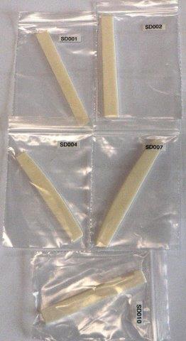 GT Classical Guitar Bone Bridge Saddle 80mm width (PK-1)