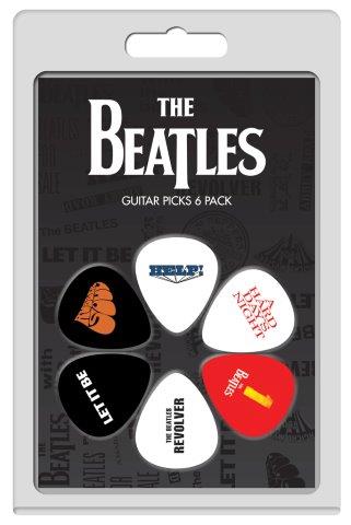 Perris 6-Pack The Beatles Licensed Guitar Picks Pack