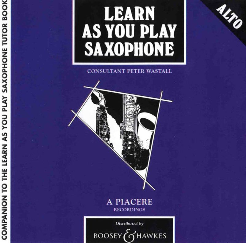 LEARN AS YOU PLAY ALTO SAX CD