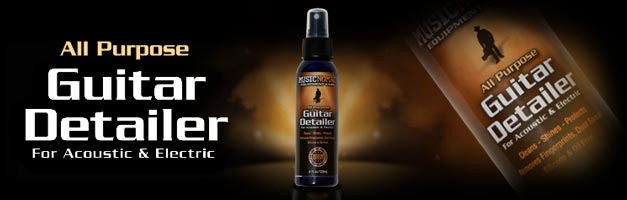 Music Nomad Guitar Detailer/Cleaner for Matte & Gloss Finishes -120ml