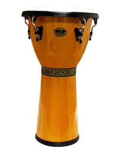 12 INCH DJEMBE NATURAL GLOSS NATURAL SKIN