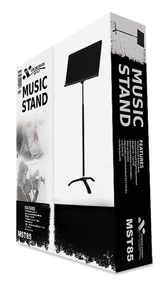 MUSIC STAND TRIPOD BASE 32.5H X 50.7W CM DESK BL