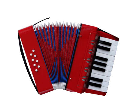 JUNIOR PIANO ACCORDION RED