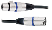 003 FT AUDIO CABLE FEMALE XLR TO MALE XLR