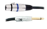 003 FT AUDIO CABLE 6.3 MONO M JACK TO FEMALE XLR