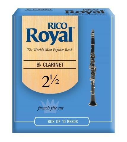 B FLAT CLARINET REED 2.5 Q/P10 (Sold Individually)