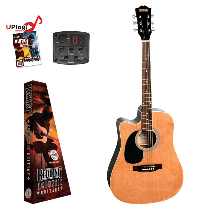 REDDING LH E/ACOUSTIC NATURAL