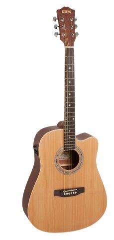 REDDING DREADNOUGHT STEEL STR AE NATURAL SATIN