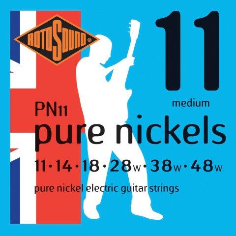 Rotosound PN11 Pure Nickels Electric String Set 11- 48